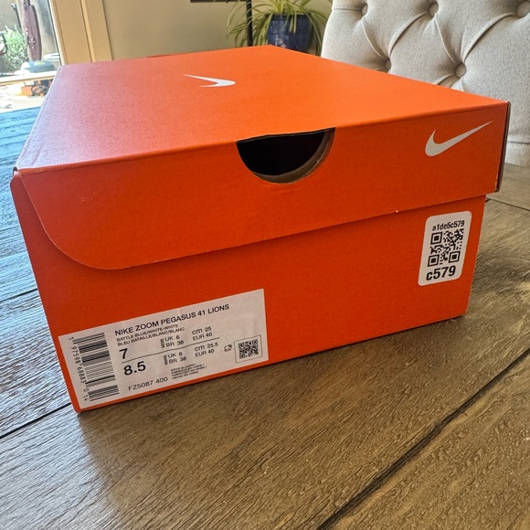 BRAND NEW NIKE ZOOM PEGASUS 41 DETROIT LIONS 7/8.5 - Picture 8 of 8